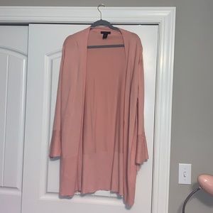 Pink Cardigan Sweater